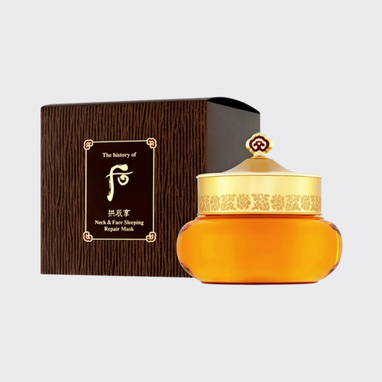 Whoo Gongjinhyang Neck & Face Sleeping Repair Mask 75ml