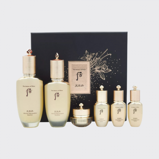 Whoo Cheonyuldan Hwayul - Toner 150ml + Emulsion 110ml + Mini Gifts