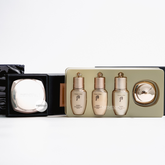Whoo Cheonyuldan Hwayul Signature Cushion Foundation #No21 + Mini Gifts