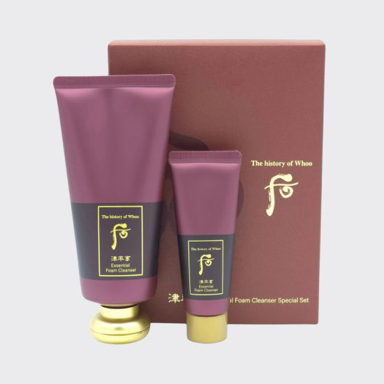 Whoo Jinyulhyang Essential Foam Cleanser 180ml + 40ml