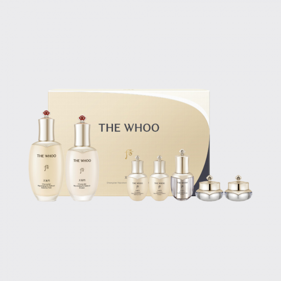 Whoo Cheongidan Rejuvenating Pro-Radiance - Toner 150ml + Emulsion 110ml + Mini Gifts