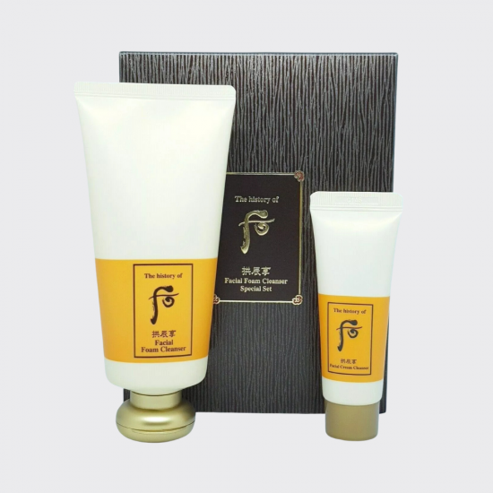 Whoo Gongjinhyang Facial Foam Cleanser 180ml + 40ml