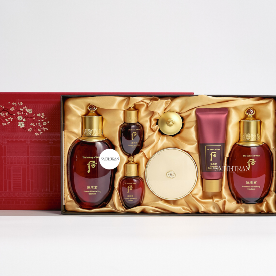 Whoo Jinyulhyang - Toner 150ml - Emulsion 110ml - Cushion #No21 - Mini Gifts