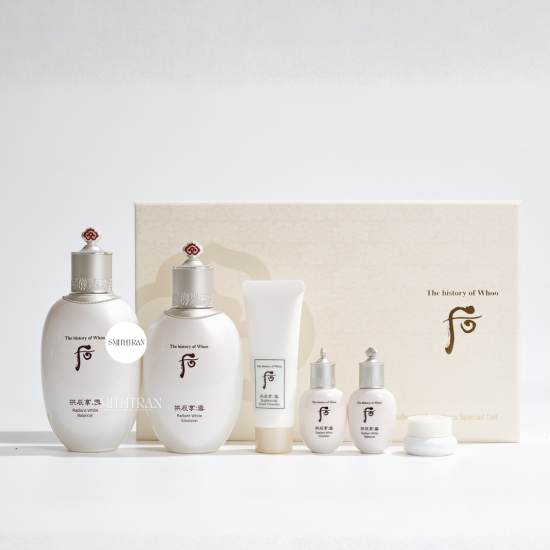 Whoo Gongjinhyang Seol Radiant White - Toner 180ml - Elmusion 150ml - Mini Gifts
