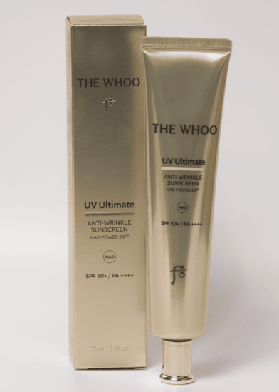 Whoo UV Ultimate Anti-Wrinkle Sunscreen NAD Power 24 75ml