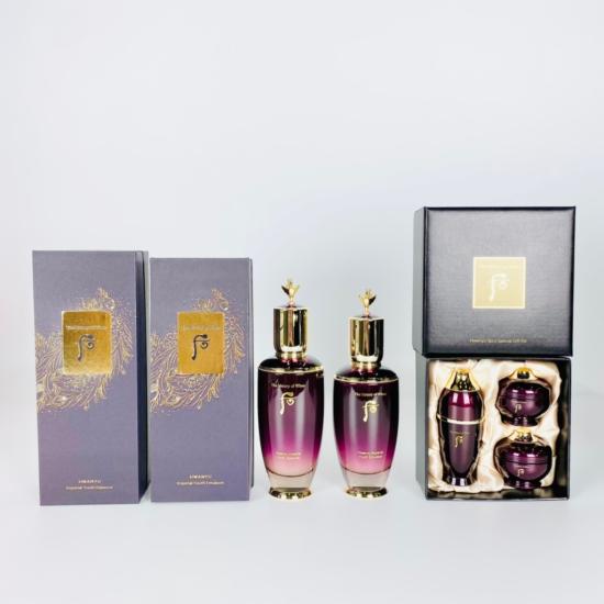 Whoo Hwanyu Imperial Youth - Toner 150ml + Emulsion 125ml + Mini Gifts