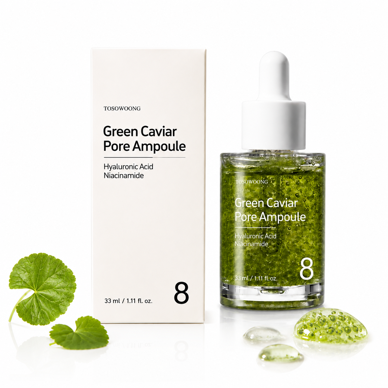 Tosowoong Green Caviar Pore Ampoule 33ml
