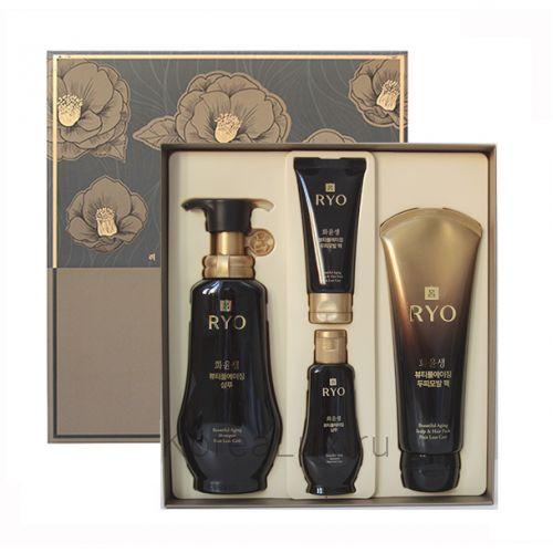 RYO Hwayunsaeng Hair Loss Care Shampoo 350ml - Scalp 230ml - Gifts