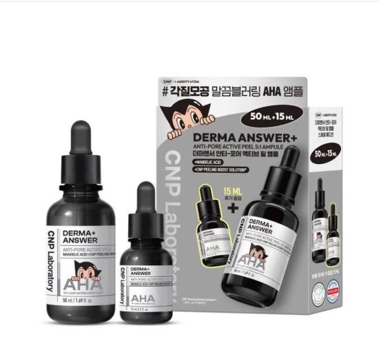 CNP Laboratory Derma+ Answer Anti-Pore Active Peel AHA Ampule 50ml + 15ml