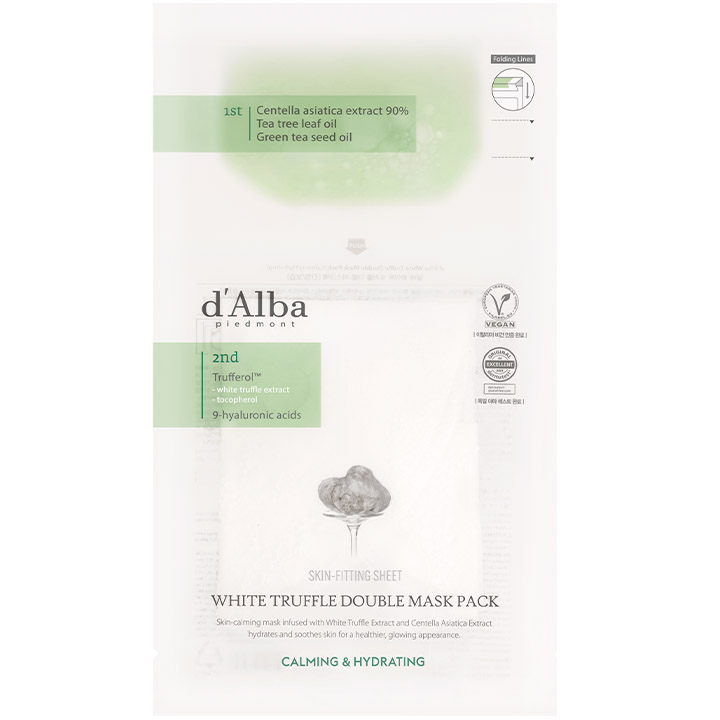 Dalba White Truffle Double Mask 5 Sheets