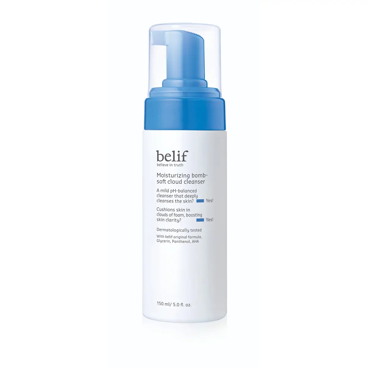 Belif Moisturizing Bomb Soft Cloud Cleanser 150ml