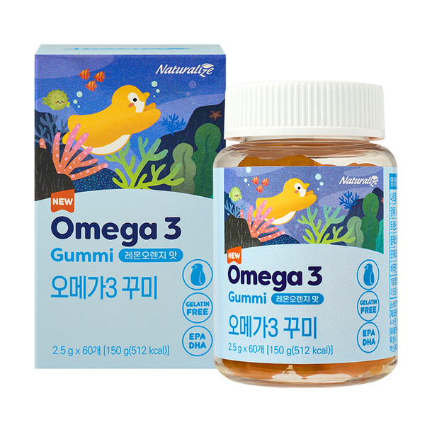 Naturalize Omega 3 Gummi 60ea