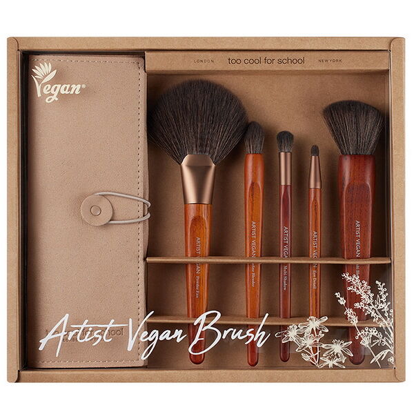Too Cool For School Artist Vegan Brush Kit