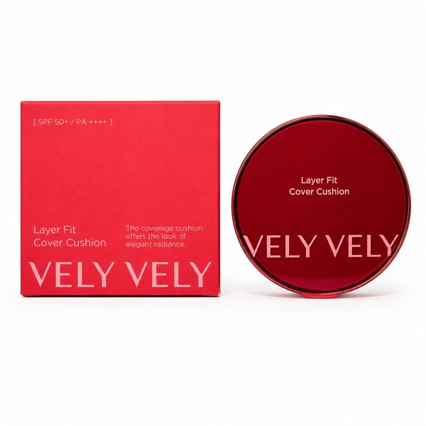 Vely Vely Layer Fit Cover Cushion #No21