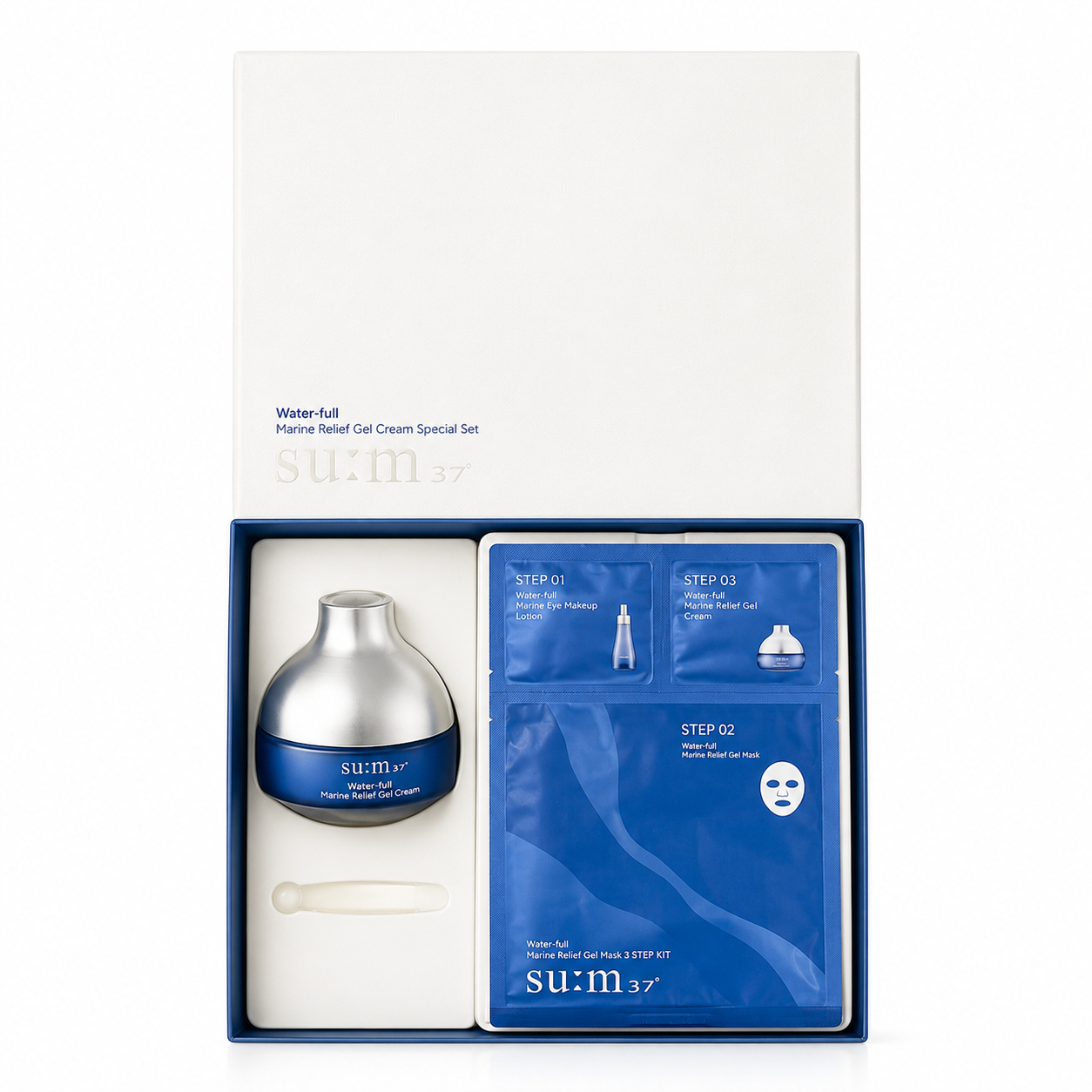 Sum37 Water-full Marine Relief Gel Cream Large Special Set