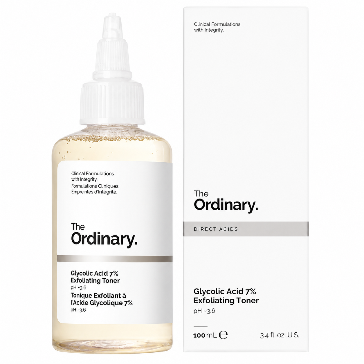The Ordinary Glycolic Acid 7% Exfoliating Toner 100ml