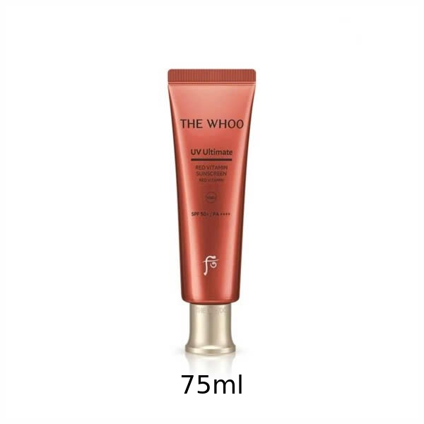 Whoo UV Ultimate Red Vitamin Sunscreen 75ml (Nobox)
