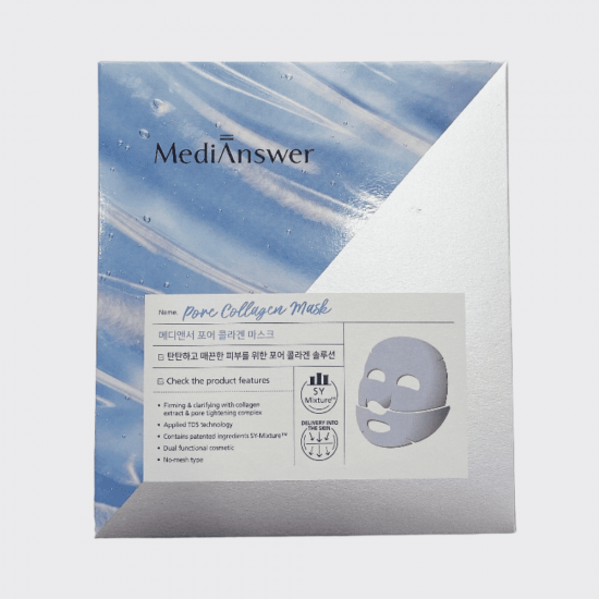 Medianswer Pore Collagen Mask (Blue) 5 Sheets