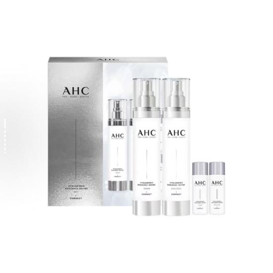 AHC Hyalunoric Dewy Radiance Toner 100ml - Emulsion 100ml - Gifts