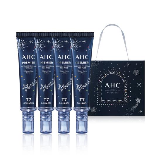 AHC Premier Ampoule Eye Cream For Face Honey Glow T7 Collagen Edition 40ml 4pcs