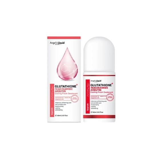 Angels Liquid Glutathione+ Niacinamide Arbutin Cooling Fresh Deodorant 60ml