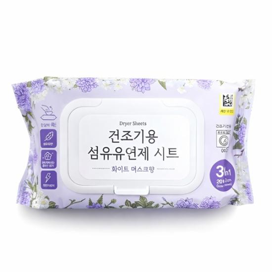 Bouquet Garni Deep Perfume Dryer Sheet (White Musk) 30 Sheets