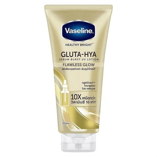 Vaseline Gluta HYA Serum Brust Lotion Flawless Glow 300ml