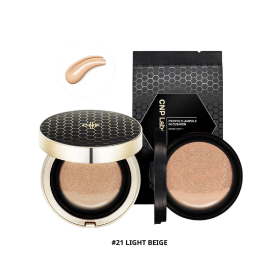 CNP Laboratory Propolis Ampule In Cushion 21 Light Beige - 1 Refill