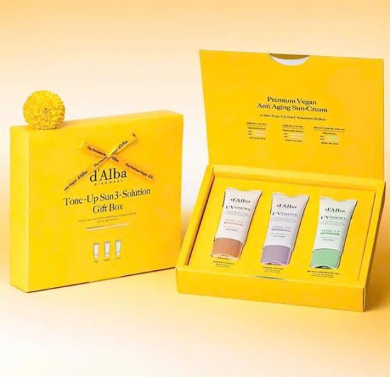 Dalba Tone Up Sun3 Solution Gift Box 35ml 3pcs