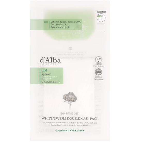 Dalba White Truffle Double Mask 5 Sheets