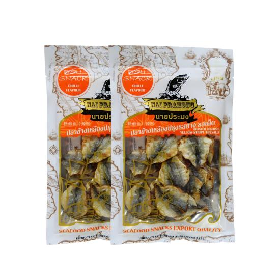 Nai Pramong Fish Snack (Chilli Flavour) 50g 2pcs