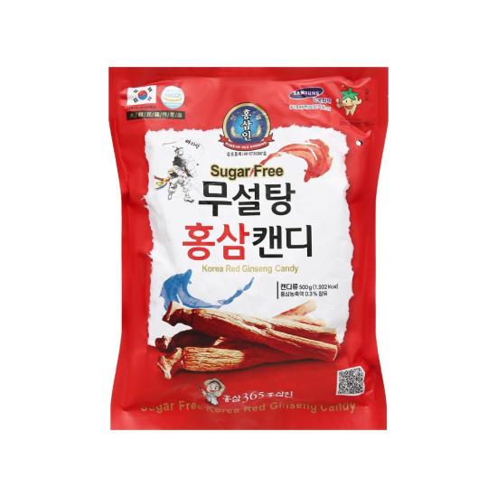 Hanyang Korean Red Ginseng Candy Sugar Free 500g