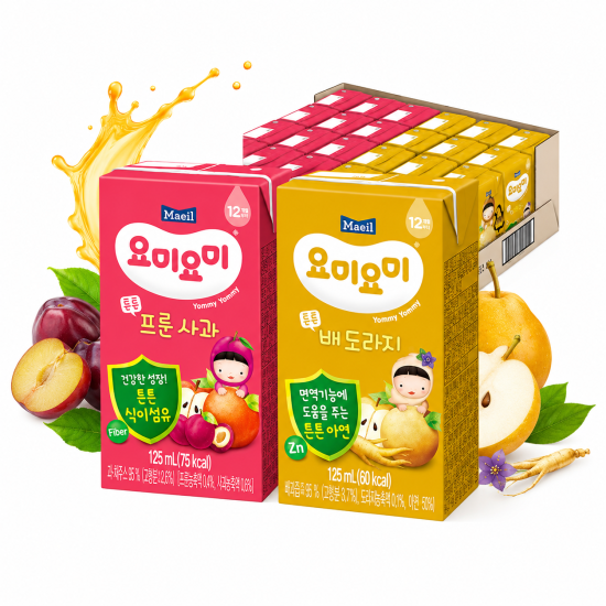 Maeil Yomy Yomy Pear & Apple 24ea
