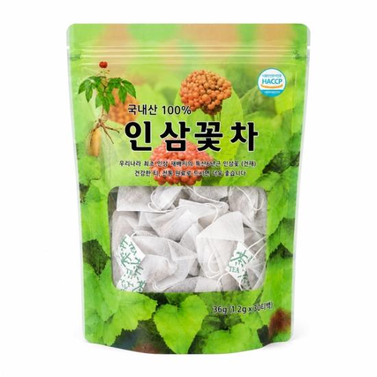 Ginseng Flower Tea Bags  30ea