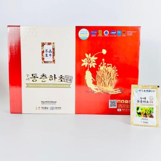 Goryeo Cordyceps Militaris Extract Gold Drink 30gr*60 Sticks