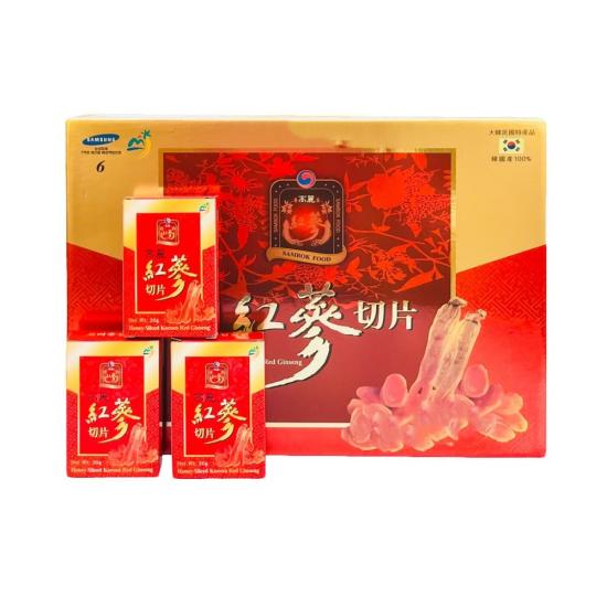 Sambook Food Honey Sliced Korean Red Ginseng 200g