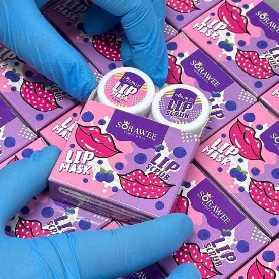 Sorawee Lip Mask & Scrub Blueberry