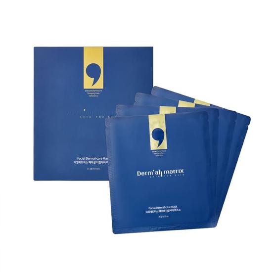 Derm All Matrix Facial Dermal Care Mask 4 Sheets