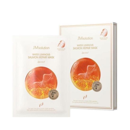 JM Solution Water Luminous Salmon Repair Mask 5 Sheets