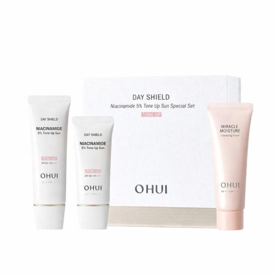 Ohui Day Shield Niacinamide 5% Tone Up Sun Special Set 50ml & 30ml