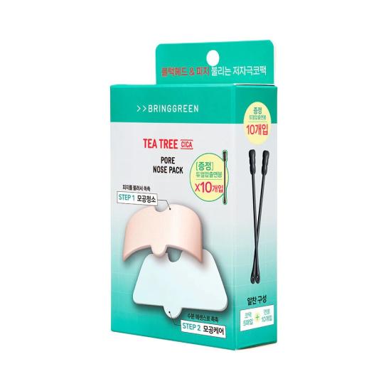 Bring Green Tea Tree Cica Pore Nose Pack 5ea