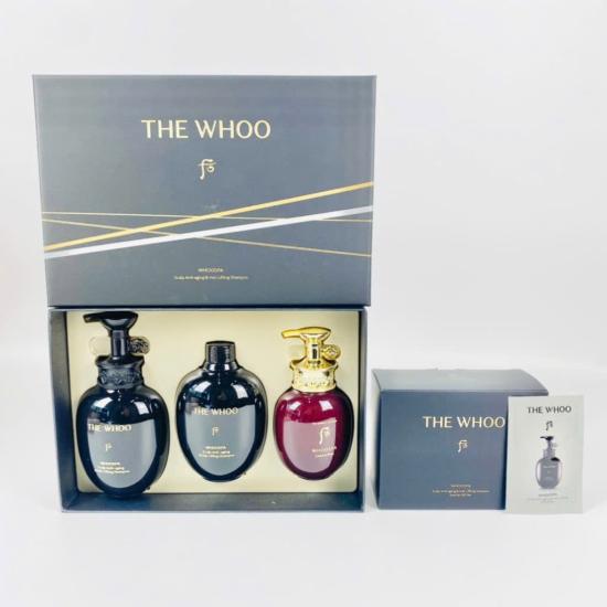 Whoo WhooSpa Hair Shampoo 350ml 2pcs - Rinse 220ml - Gift