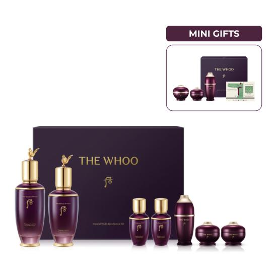 Whoo Hwanyu Imperial Youth - Balancer 125ml + Emulsion 110ml + Mini Gifts