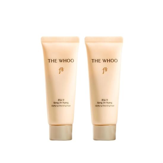 Whoo Gongjinhyang Clarifying Cleansing Foam 40ml 2pcs