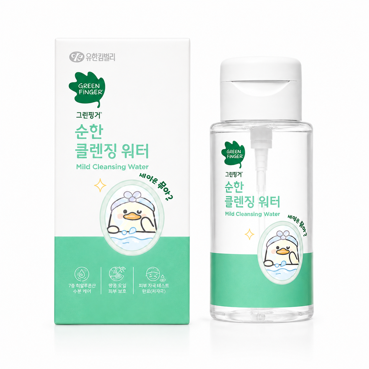 Green Finger Mild Baby Facial Cleansing Water Pure 200ml
