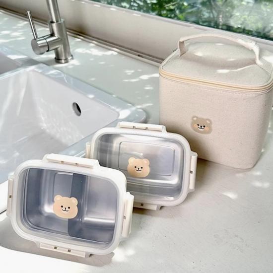Set Dasoda Bear Insulated Lunch Box