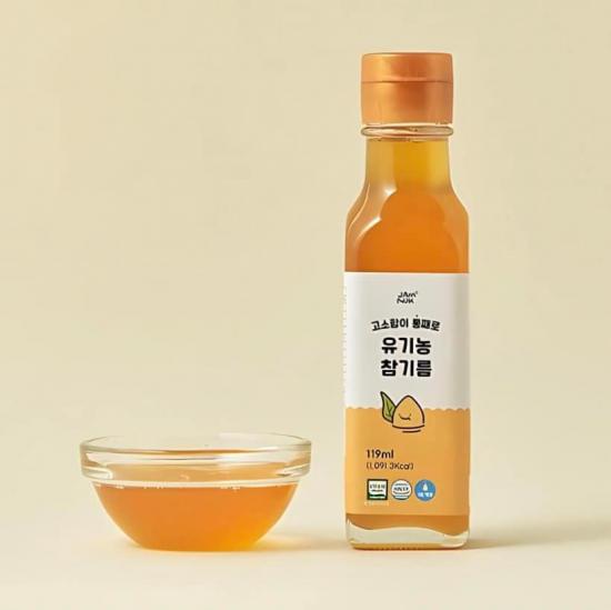 Jammuk Organic Sesame Oil 119ml