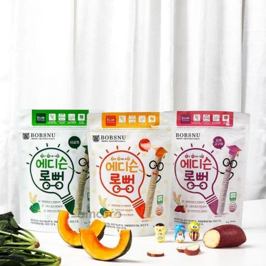 Set Bobsnu Organic Brown Long Rice Sticks - Mix 3pcs