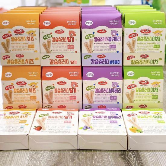 Set Bebest Churros Canxi snack 7m+ 4 Flavors