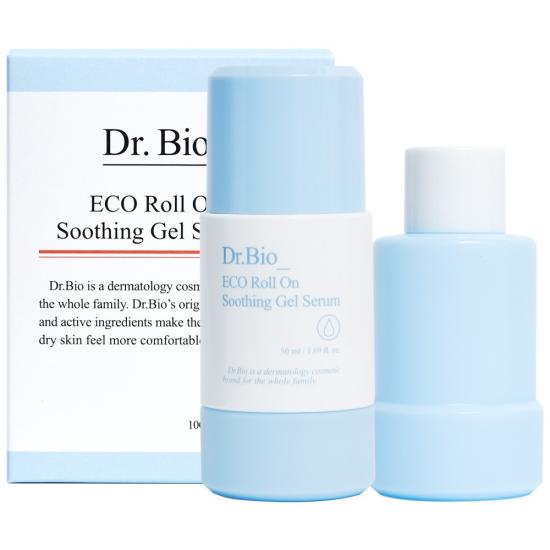 Dr.Bio ECO Roll On Soothing Gel Serum 50ml + Refill 50ml
